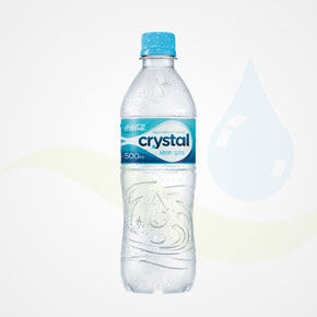Garrafa Água Mineral 500 ml Crystal